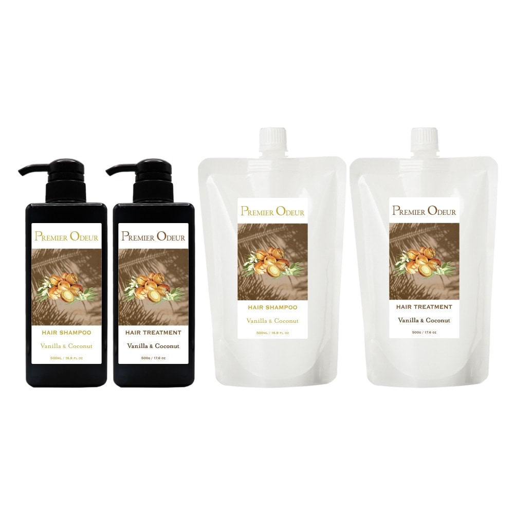 在庫限り】 プルミエ オドゥール バニラ&ココナッツ シャンプー