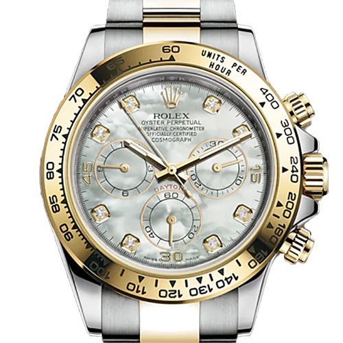 美品】☆ROLEX☆116523G デイトナ 青臭 K番 ホワイト 8ダイヤ