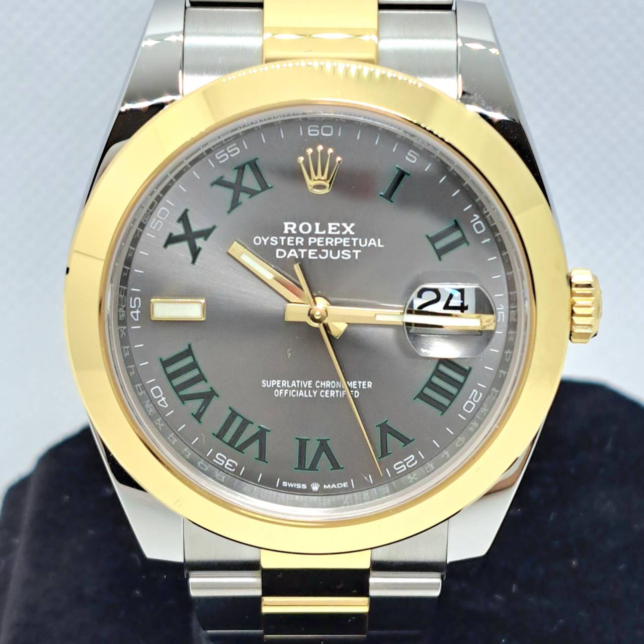 ロレックス デイトジャスト 126303 スレート 41mm ｜ 商品状態：新品