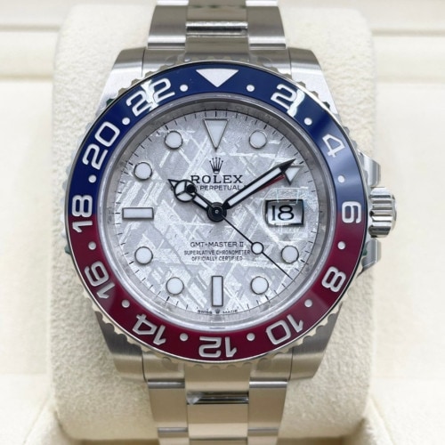ݸդۥå GMTޥII 126719BLRO ֥쥹å ƥ饤ȡۥ磻ȥ 40mm