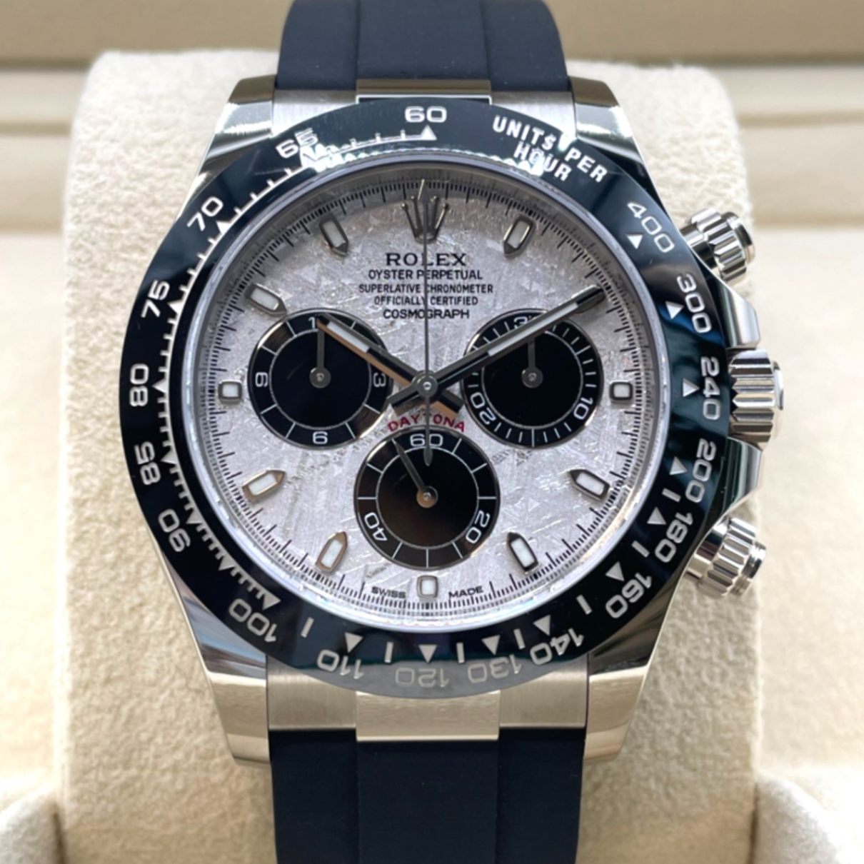ロレックス デイトナ 116519LN メテオライト 40mm ホワイト
