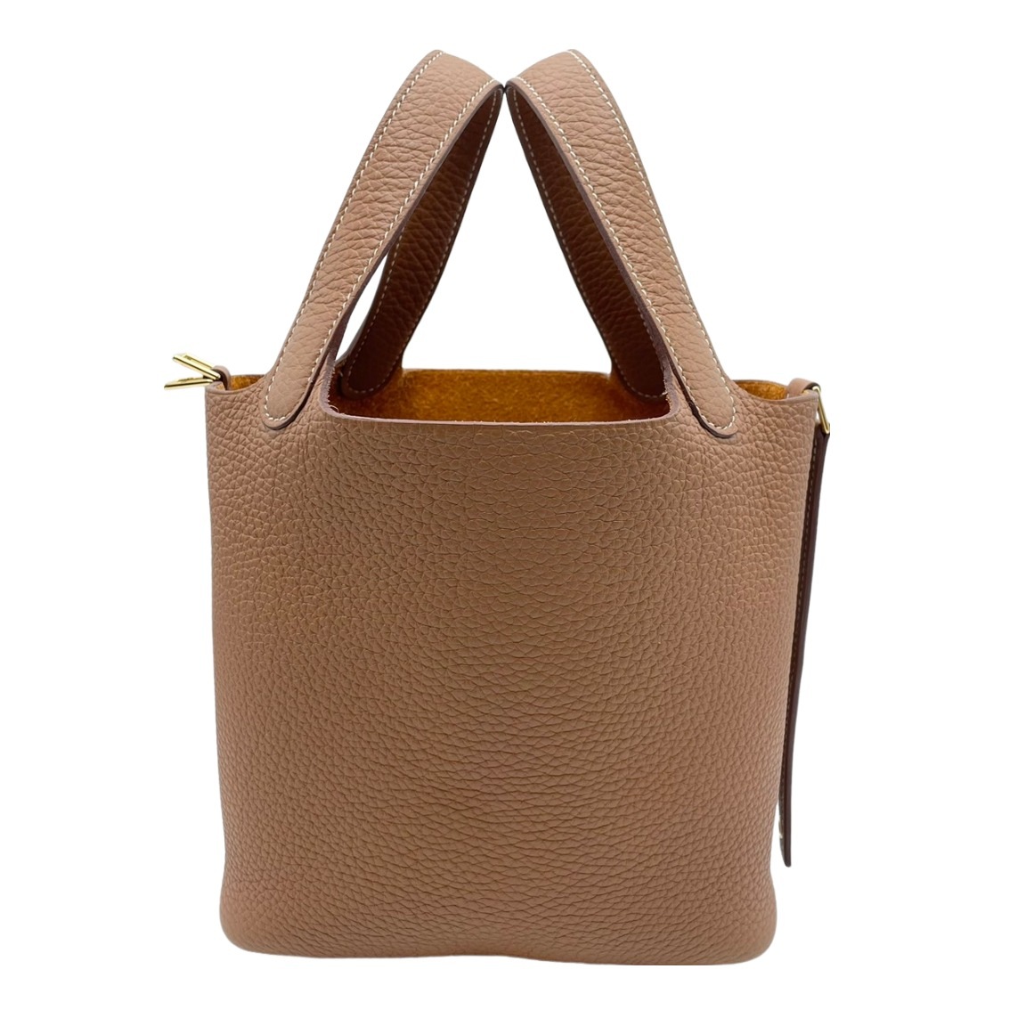 K刻印 新品 HERMES ピコタン ロック 18 PM ゴールド×ゴールド金具 ≪ 新品 ≫ エルメス ピコタン ロック 18 PM ゴールド ゴールド