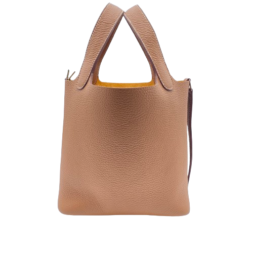 【HERMES】ピコタンロックPM ナタ ゴールド金具 エルメス ピコタンロック18/PM ナタ トリヨンクレマンス