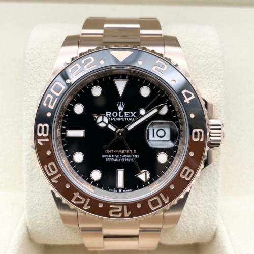 ��GW���ò����� �ۥ���å��� GMT�ޥ�����II 126715CHNR �֥�å� ���С�������������� �����������֥쥹��å� 40mm