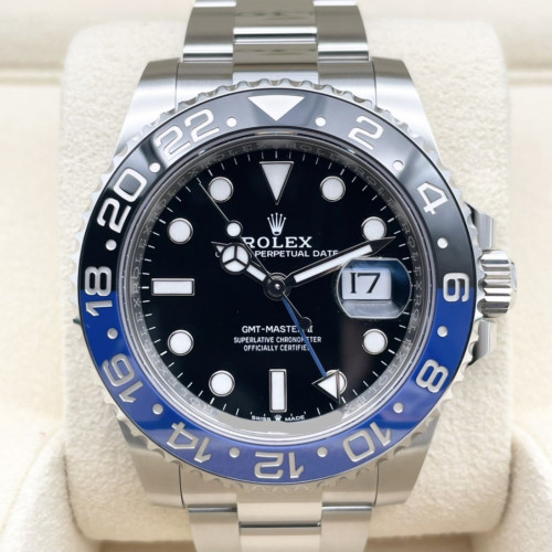 ����å��� GMT�ޥ�����II 126710BLNR �����������֥쥹��å� �֥�å� �Хåȥޥ� 40mm