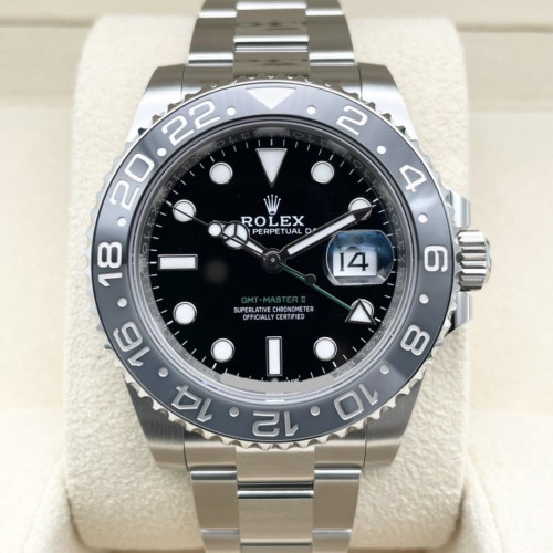 ��2024ǯ������ۥ���å��� GMT�ޥ�����II 126710GRNR �֥�å� �����������֥쥹 40mm