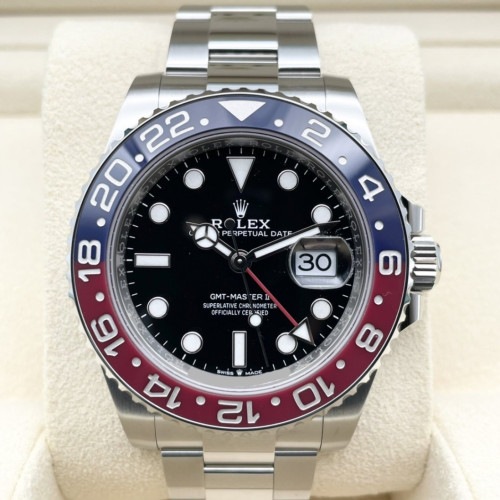 ����å��� GMT�ޥ�����II 126710BLRO �����������֥쥹��å� �֥�å� 40mm