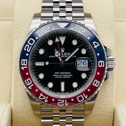 å GMTޥII 126710BLRO ӥ꡼֥쥹å ֥å 40mm