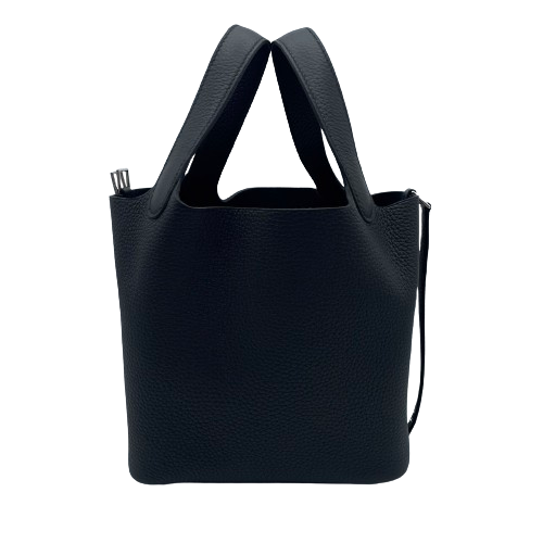 エルメス ピコタンロック PM ノワール トリヨンクレマンス シルバー