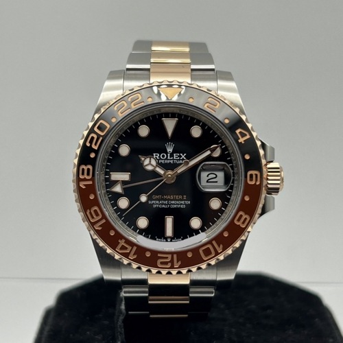 �ڷ����������ò����ۥ���å��� GMT�ޥ�����II 126711CHNR �֥�å� 40mm