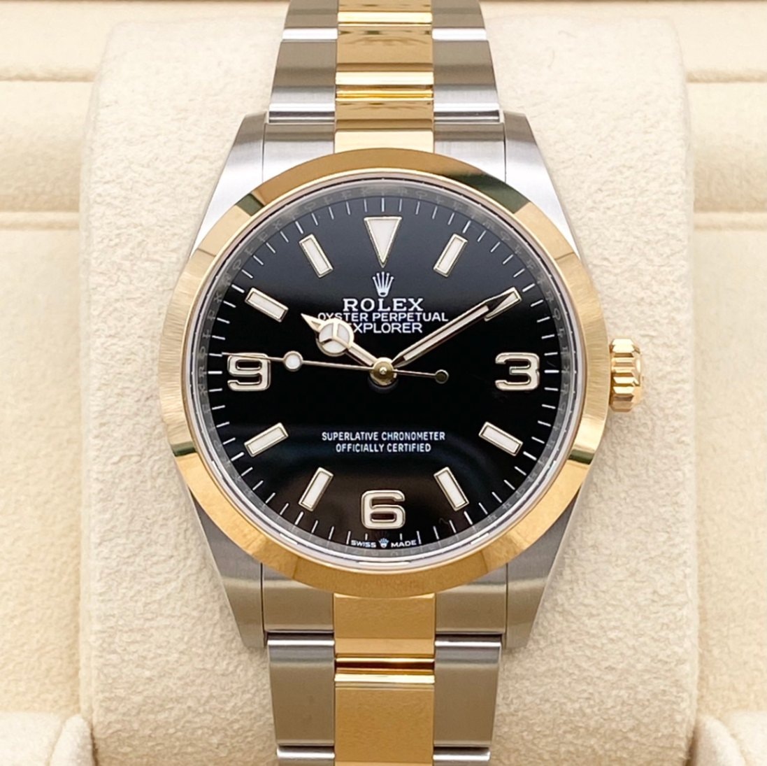 ロレックス エクスプローラーI 124273 ブラック 36mm | 時計