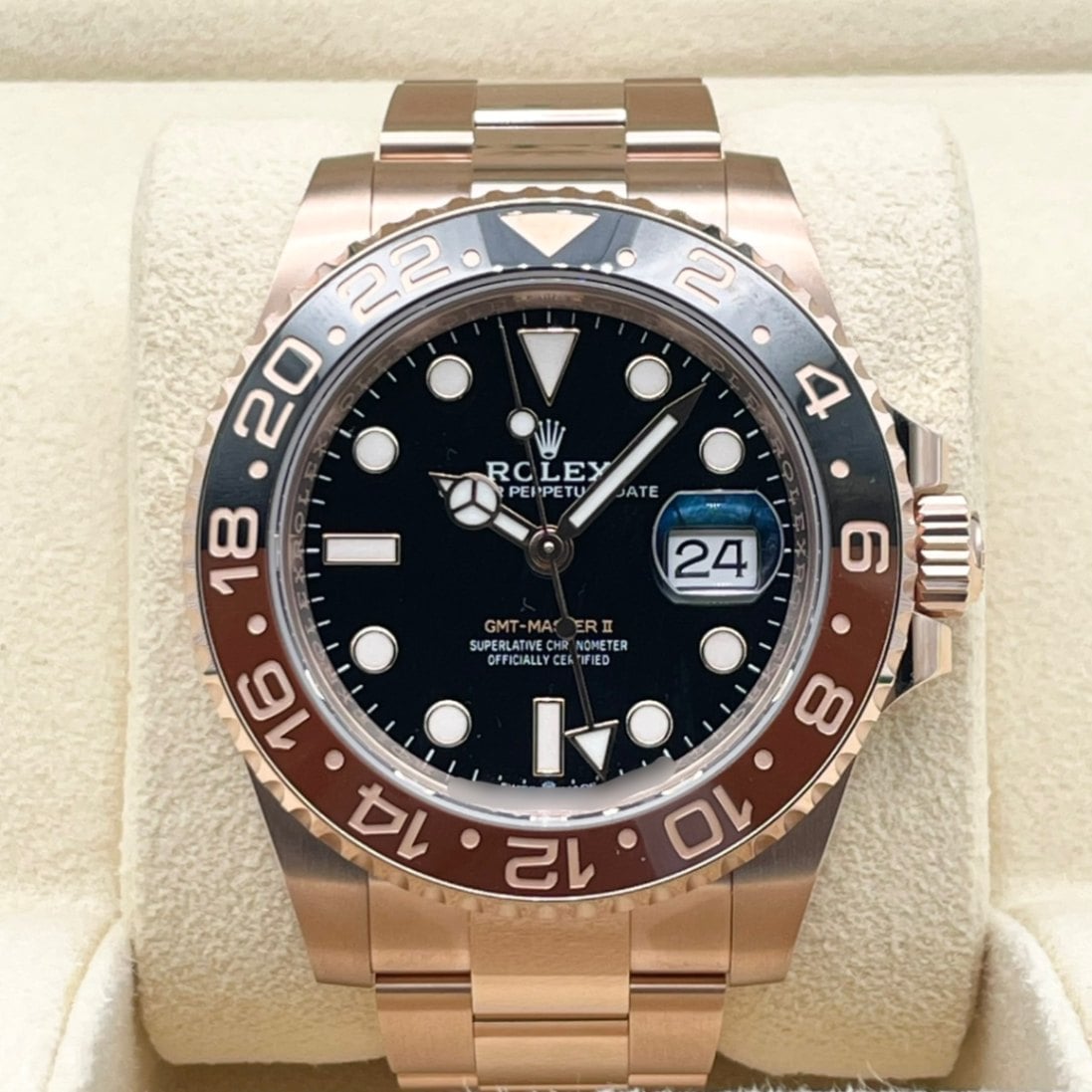 23/24 capita mercury153 美品 ロレックス GMTマスターII 126715CHNR ブラック 40mm ｜ 商品