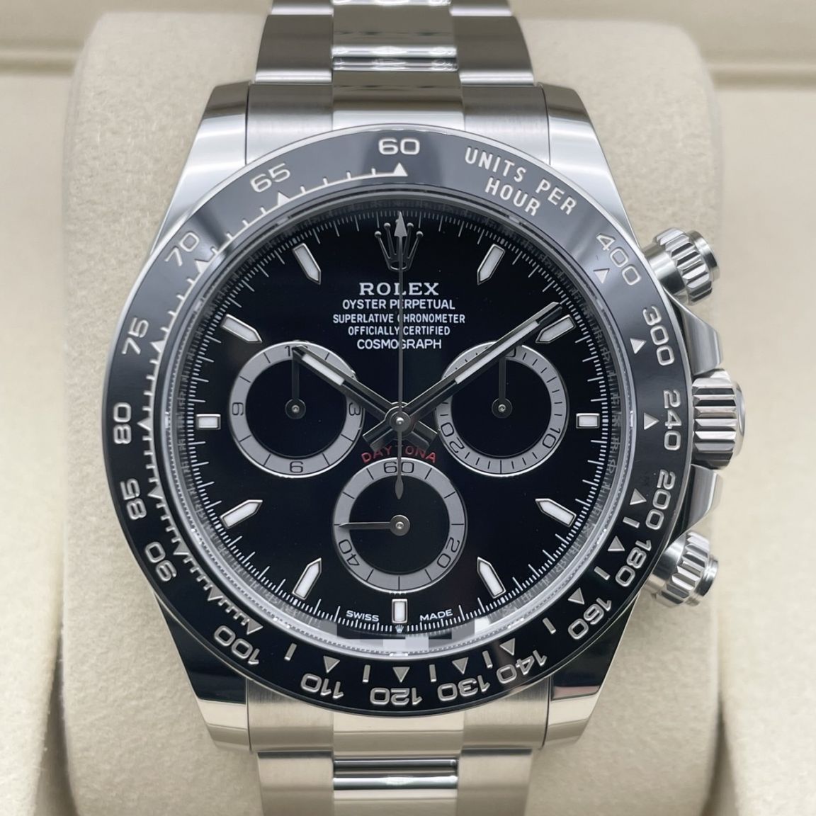 2025年7月ギャラ！】ロレックス デイトナ 126500LN ブラック 40mm