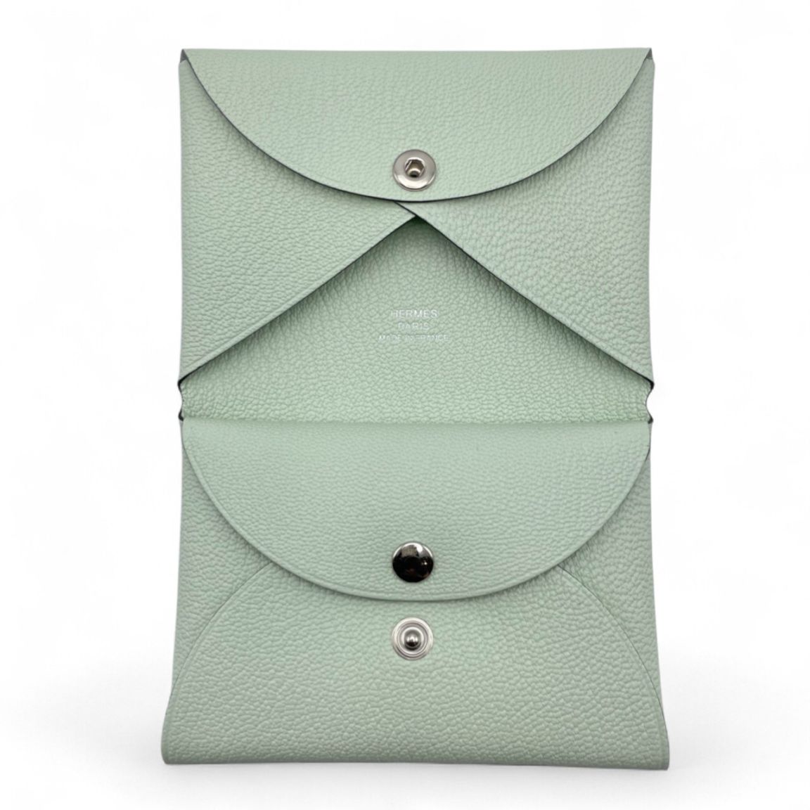 HERMES エルメス カルヴィデュオ 刻印Z グレーブルー 【公式通販】