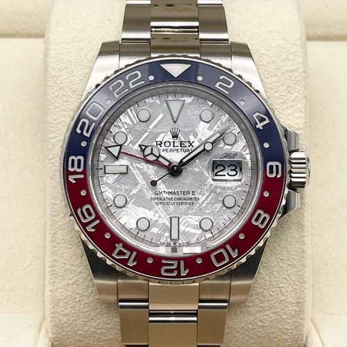 25ǯ7鿷ʡۥå GMTޥII 126719BLRO ƥ饤 ۥ磻ȥ 40mm