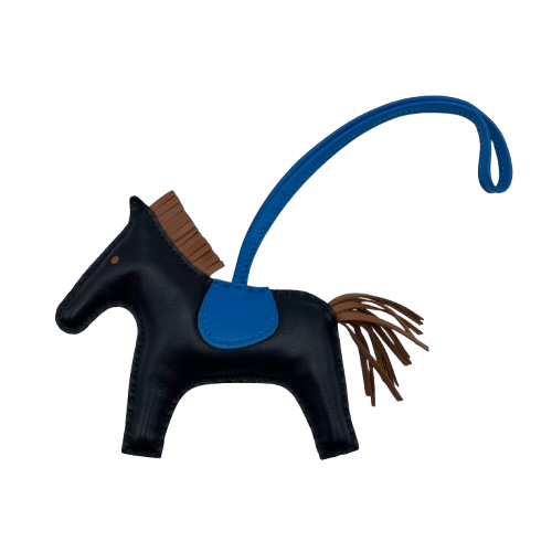 【新品未使用】HERMES バディチャーム ブラック K刻印 エルメス バディチャーム ノワール/クラフト K刻印 | バッグ