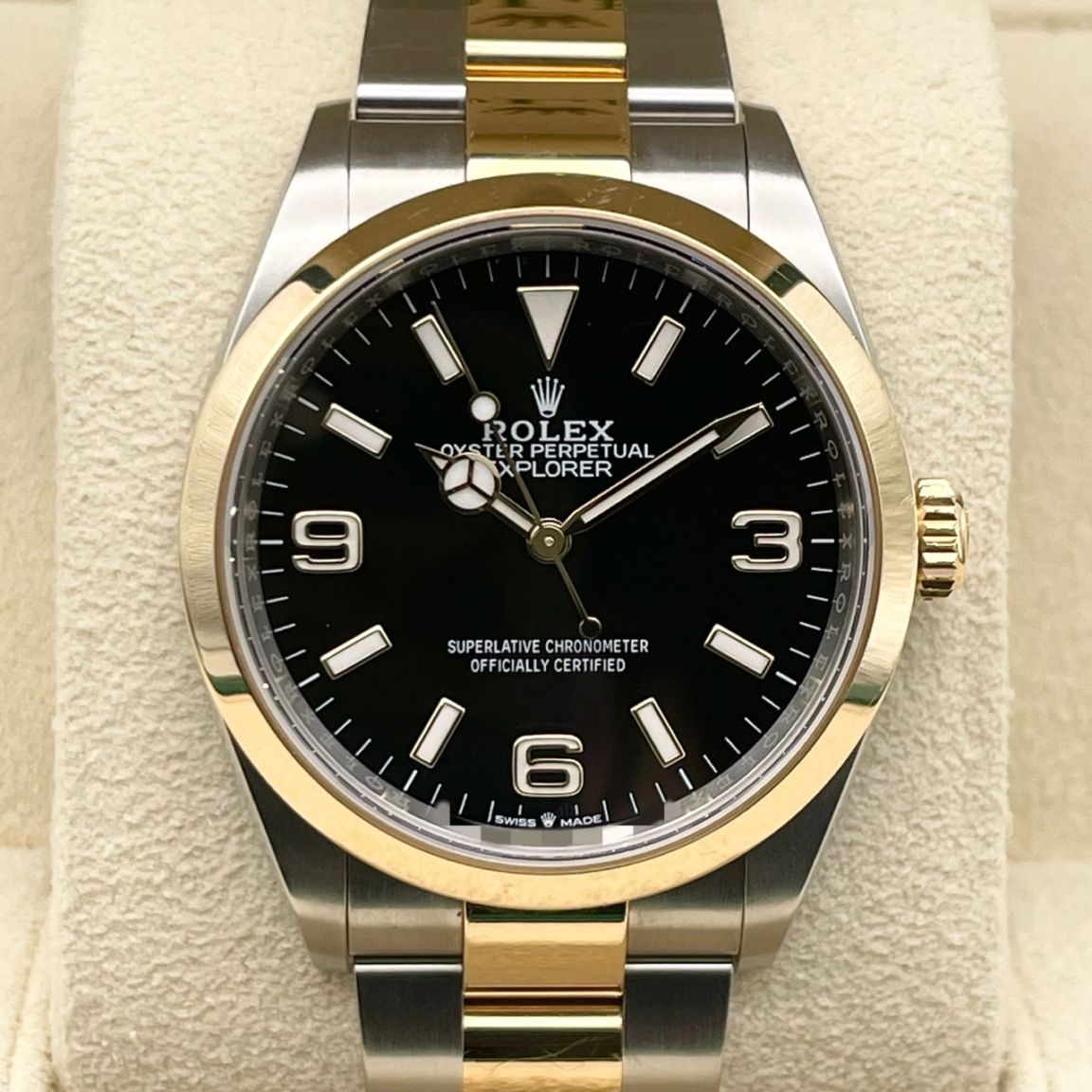 ロレックス エクスプローラーI 124273 ブラック 36mm ｜ 商品状態