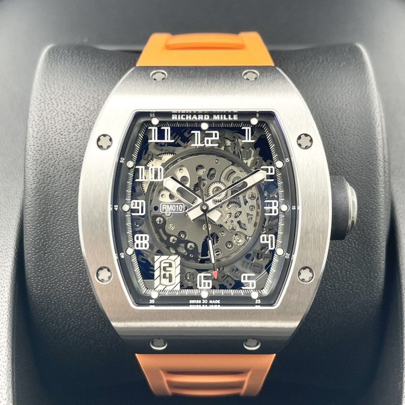 Richard Mille リシャールミルラバーベルトオレンジ30M