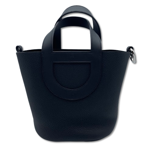 【新品未使用】 エブリンtpm 保護シール付きエルメス ノワール レザー K刻印 新品未使用】 エブリンtpm 保護シール付きエルメス ノワール