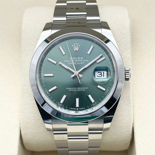 ロレックス デイトジャスト 126334 ダイヤモンド入りホワイト