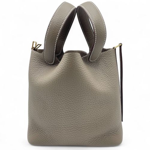 エルメス　ピコタンロックMM トリヨンクレマンス エルメス ピコタンロック MM ノワール トリヨンクレマンス