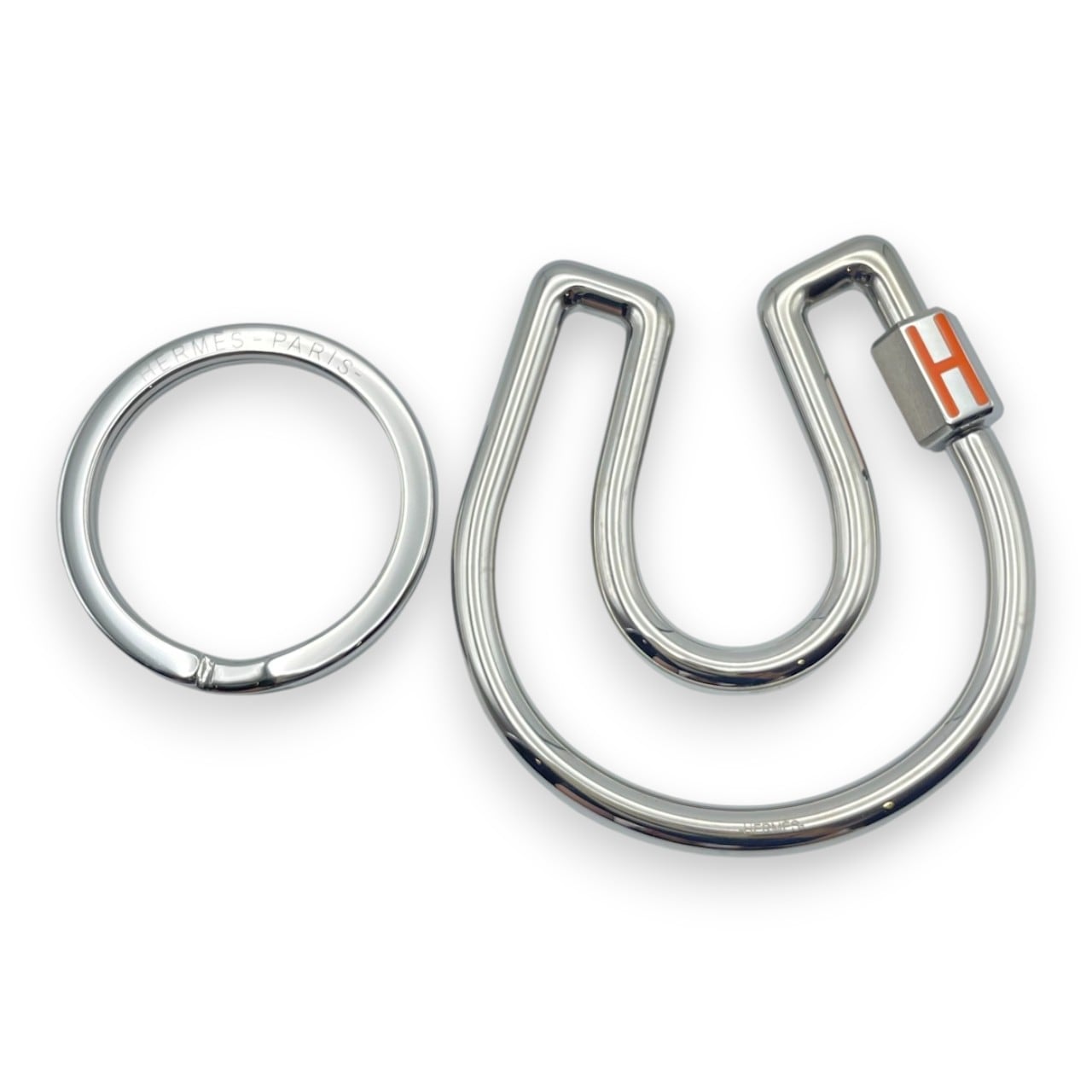 ほぼ未使用✨ エルメス キーリング メタル フェールアシュヴァル 楽天市場】未使用品 HERMES エルメス フェール・ア・シュヴァル