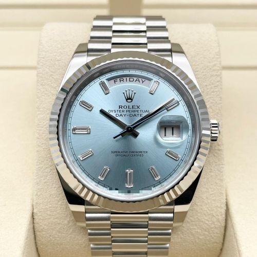 MURATA ORIGINAL9210490インペリアル黒26 ロレックス デイデイト 40 ウォッチ：18 ct イエローゴールド