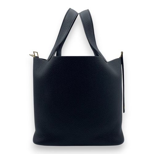 特価！最終価格★エルメス ピコタンロックMM ネイビー U刻印 ゴールド金具 エルメス ピコタンロック MM ノワール トゴ シルバー金具 W刻印