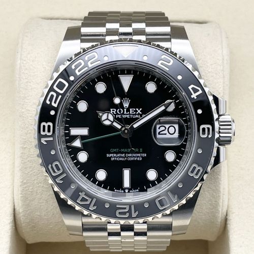 ݾڽ2025ǯ10ۥå GMTޥII 126710GRNR ֥å ӥ꡼֥쥹å 40mm