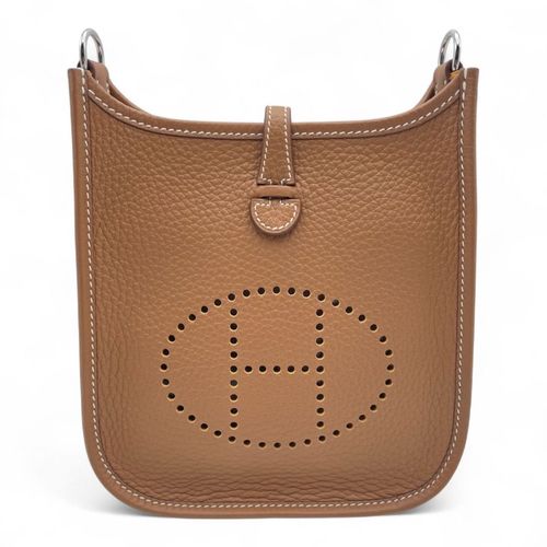 エルメス ミニエヴリン（エブリン） TPM ブルーニュイ アマゾーヌ