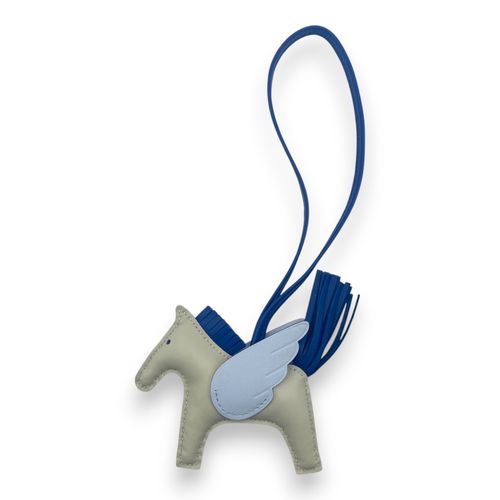 エルメス ロデオチャーム ロベオロック PM ノワール シルバー金具 K