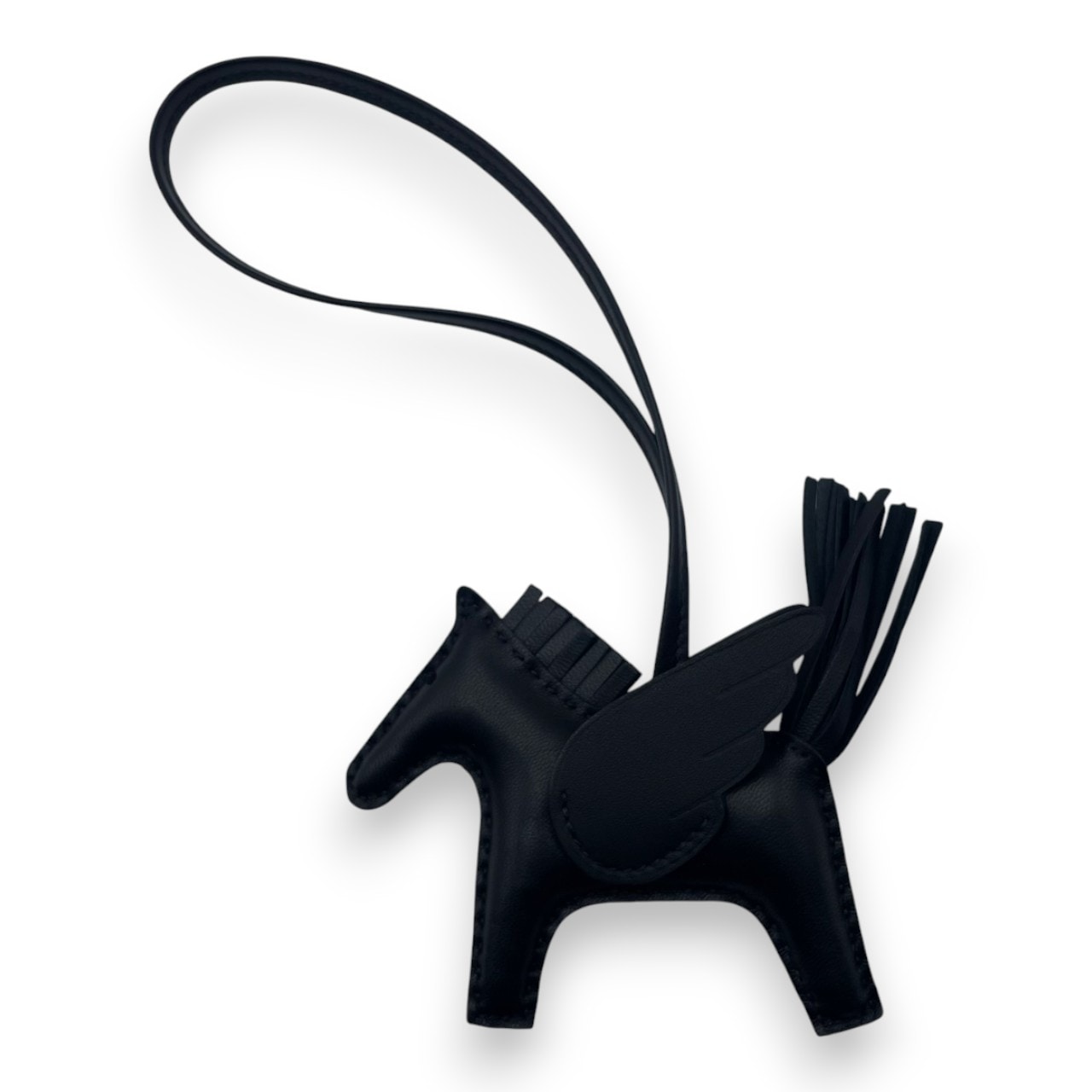 エルメス ペガサスチャーム PM ソーブラック K刻印 ｜ 商品状態：新品