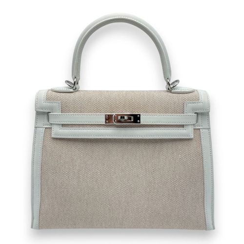 エルメス ケリー 25 ニューホワイト スイフト ゴールド金具 W刻印