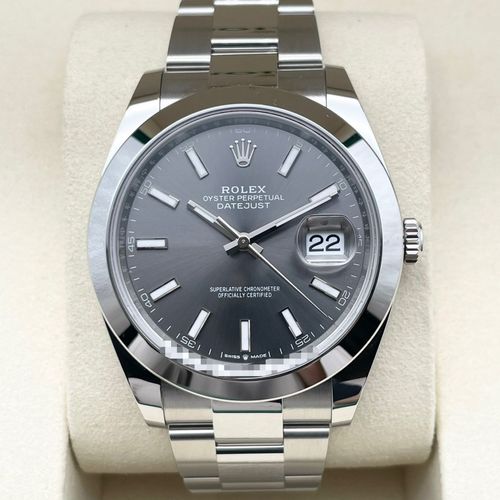 2024年5月ギャラ！】ロレックス デイトジャスト 126300 アズーロブルー