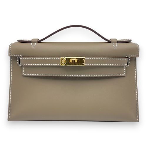 エルメス ミニエヴリン（エブリン） TPM トリヨンクレマンス ノワール