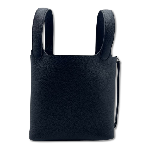 エルメス ピコタンロック PM ノワール トリヨンクレマンス シルバー