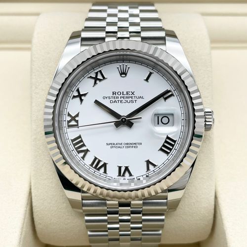 �����ѡۥ���å��� �ǥ��ȥ��㥹�� 126334  �ۥ磻�ȥ����� ����ӥ꡼�֥쥹 41mm