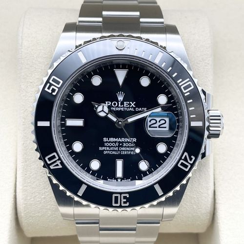 ���ݾڽ�����2025ǯ12��� ����å��� ���֥ޥ꡼�ʡ��ǥ��� 126610LN �֥�å� 41mm