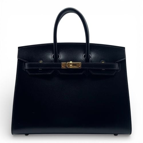 現金特価】エルメス バーキン 25 ノワール トゴ シャンパンゴールド