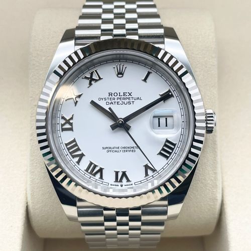 �ڣ������������ò��ۡ��ݾڽ�����2026ǯ1��ۥ���å��� �ǥ��ȥ��㥹�� 126334  �ۥ磻�ȥ����� ����ӥ꡼�֥쥹 41mm