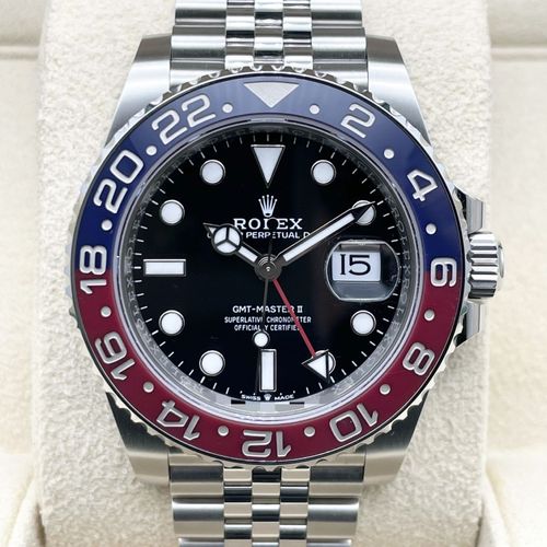����å��� GMT�ޥ�����II 126710BLRO �ڥץ� ����ӥ꡼�֥쥹��å� 40mm