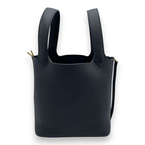 エルメス ピコタンロック PM ノワール トリヨンクレマンス シルバー