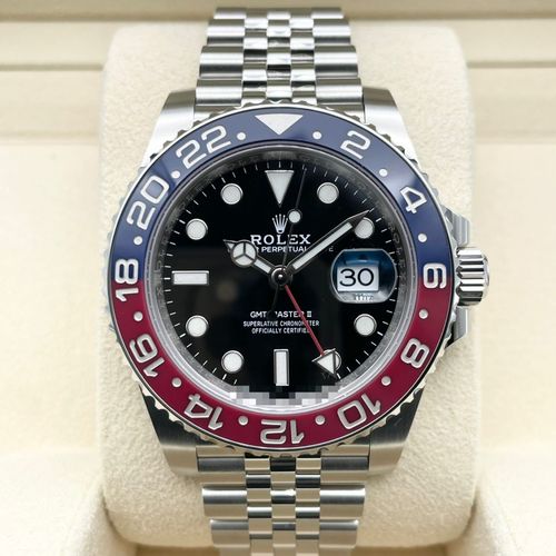 2024年新作！！】ロレックス GMTマスターII 126710GRNR ブラック