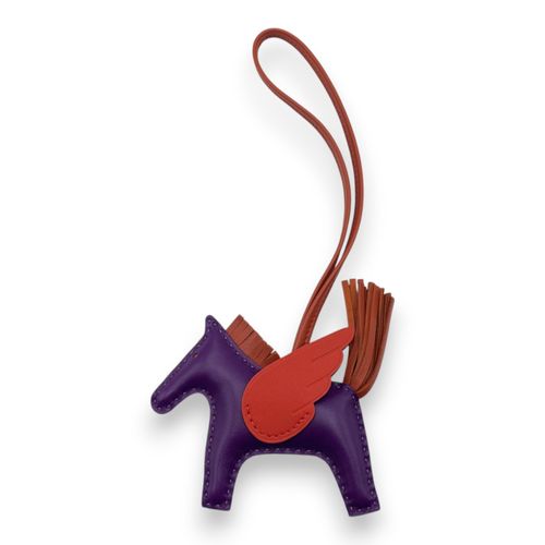 エルメスHERMESペガサスクレ×ジョーヌナプル×キュイーブルＢ刻印 エルメス ペガサスチャーム PM クレ/ジョーヌナプル/キュイーブル B