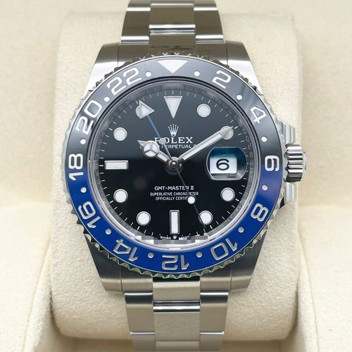 ����å��� GMT�ޥ�����II 126710BLNR �Хåȥޥ� �����������֥쥹 40mm