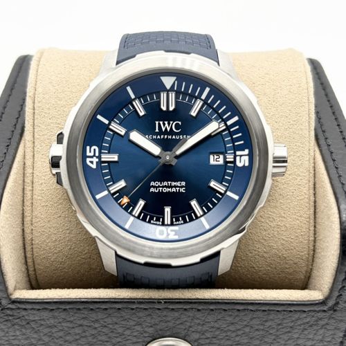 IWC �����������ޡ� IW328801�֥롼 ���ƥ�쥹�������� 42mm