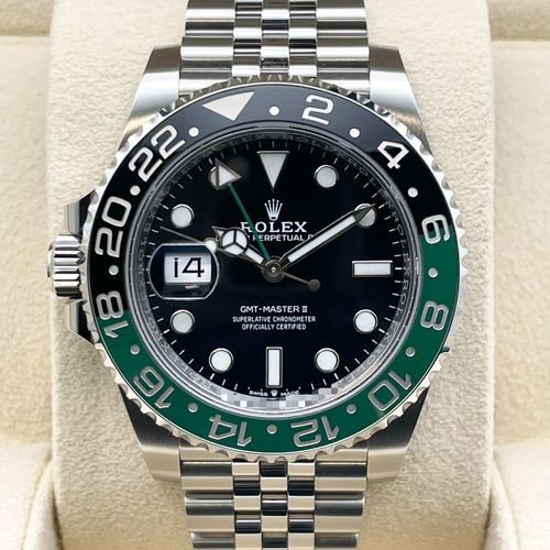 ����å��� GMT�ޥ�����II 126720VTNR �֥�å� ����ӥ꡼�֥쥹 40mm