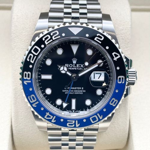 �ں����㤤�����ۡ��ݾڽ�����2026ǯ1��ۥ���å��� GMT�ޥ�����II 126710BLNR �Хåȥޥ� ����ӥ꡼�֥쥹 �֥�å� 40mm