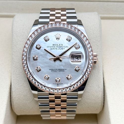 ���ݾڽ�����2026ǯ2��ۥ���å��� �ǥ��ȥ��㥹�� 126281RBR �ۥ磻�ȥ����� ����ӥ꡼�֥쥹��å� 36mm