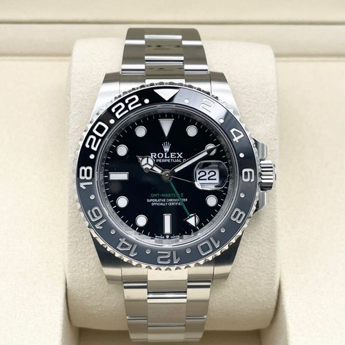 ���ݾڽ�����2026ǯ2��ۥ���å��� GMT�ޥ�����II 126710GRNR �֥�å� �����������֥쥹��å� 40mm